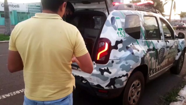 GM resgata cachorrinha que estava abandonada há uma semana em imóvel; cão estava debilitado