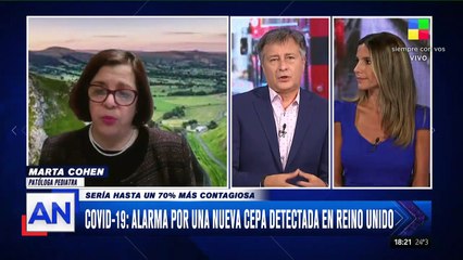 Alarma por la nueva cepa del covid-19: sería un 70% más contagiosa