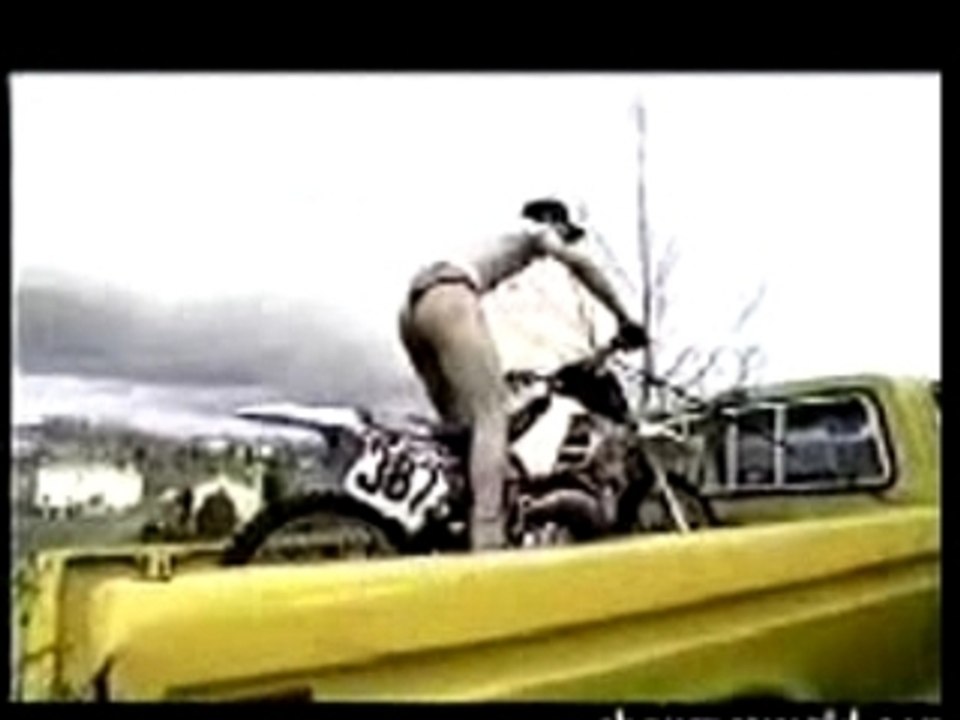 Motocross pilote Dejante