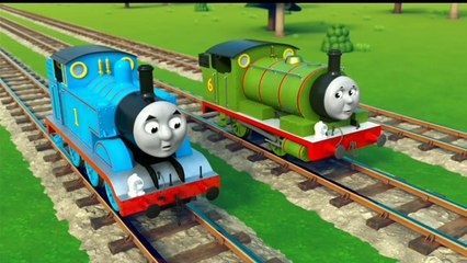 Lagu anak naik kereta api tu tuu tutt || versi thomas and friend