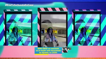 Billie Eilish y  Taylor Swift las mujeres más escuchada en Spotify / #exaRFRSH