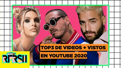 Top 3 de los videos musicales más vistos en YouTube durante el 2020 / EXA TV