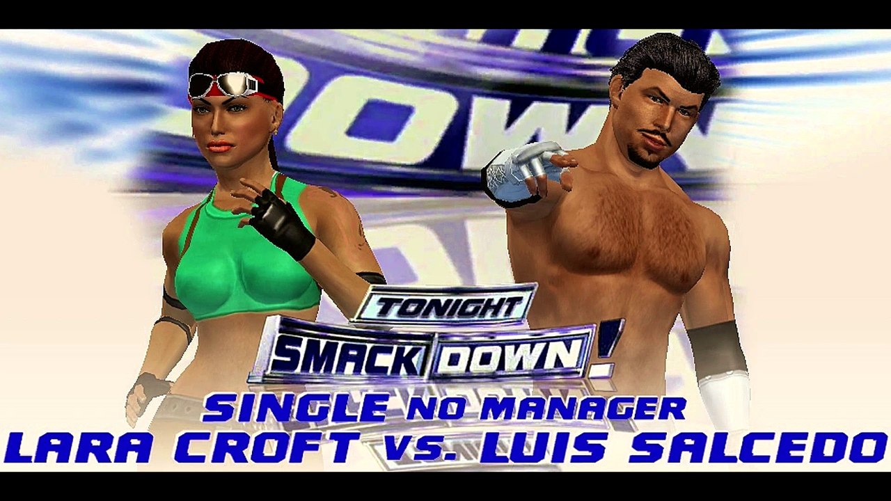 LARA CROFT VS. LUIS SALCEDO MIXED WRESTLING