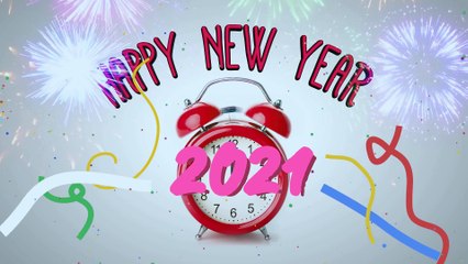 New Year 2021 video for your customization