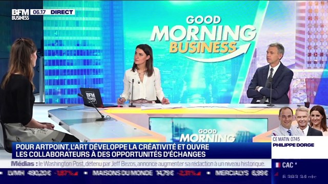 La pépite : ARTPOINT aide les entreprises à réenchanter leurs espaces de travail grâce à l'art numérique, par Lorraine Goumot - 22/12