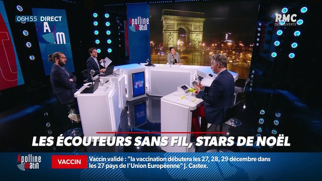 La chronique de Frédéric Simottel : Les écouteurs sans fil, stars de Noël - 22/12