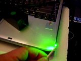 75mW green 532nm laser module lighting a match - REAL QUICK