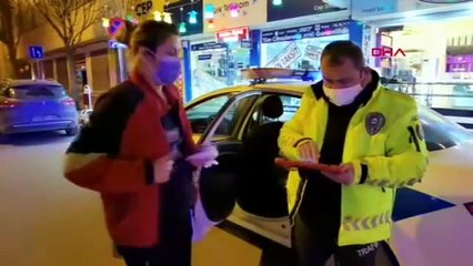Sokağa çıkma nedenini söyleyince, polis ceza yazmadı