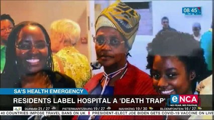 Gugulethu residents label local hospital a 'death trap'