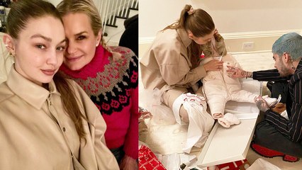 Yolanda Hadid Shares What Baby ZiGi Got As Her Christmas Present