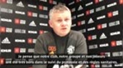 Coronavirus - Solskjær : "Je ne vois pas l'intérêt d'une pause"