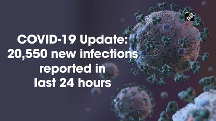 Covid-19 Update: 20,550 new infections reported in last 24 hours