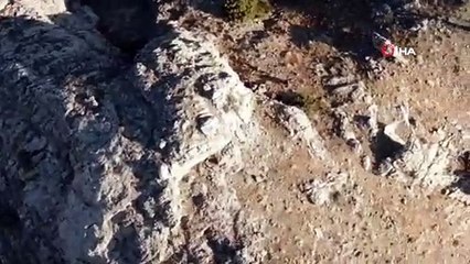 Kaçak avcılar drone ile böyle yakalandı