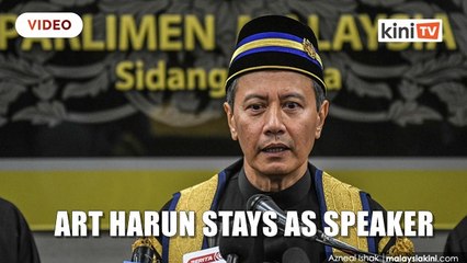 Court strikes out Mahathir's suit, Art Harun remains as speaker
