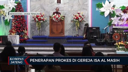 Penerapan Prokes Di Gereja Isa Al Masih