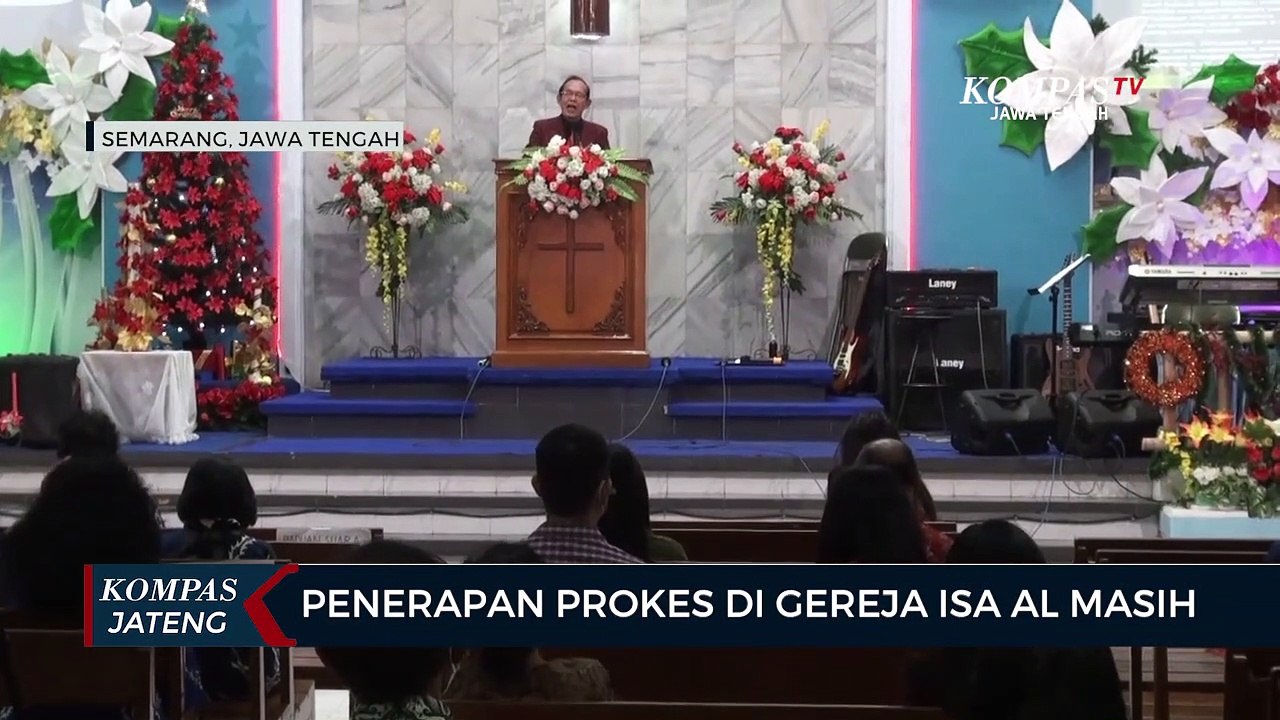 Penerapan Prokes Di Gereja Isa Al Masih