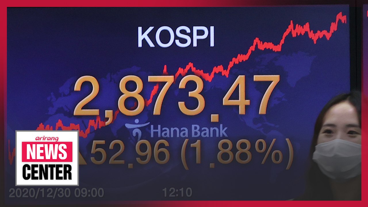 Seoul stocks close final session of 2020 at all-time high