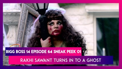 Bigg Boss 14 Episode 64 Sneak Peek 01 | Dec 30 2020: Rakhi Sawant Turns Into A Ghost for \'Julie\' Prank