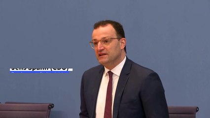 Spahn: Wir sind noch sehr weit von Normalität entfernt