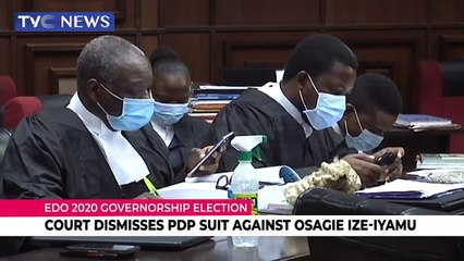 Court dismisses PDP suit against Osagie Ize-Iyamu