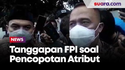Aparat di Petamburan Copot Atribut FPI, Begini Tanggapan Pihak FPI