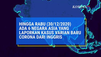 6 Negara Asia Laporkan Kasus Varian Baru Corona