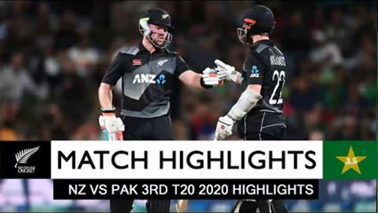 Nz Vs Pak 3rd T20 2020 HIGHLIGHTS II PAK VS NZ 3RD T20 HIGHLIGHTS 2020