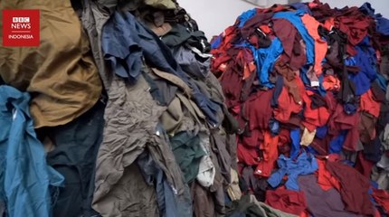 Daur ulang baju bekas menjadi baru