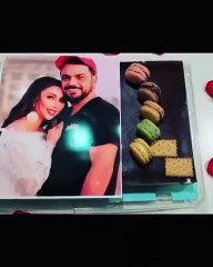 دنيا بطمة تحتفل بعيد زواجها بطريقة غير عادية