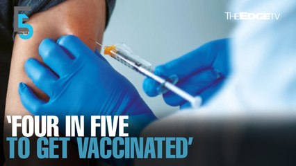 EVENING 5: Govt to buy enough vaccine for 80% of M’sians