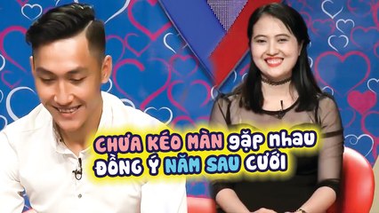 Cặp đôi NHÚT NHÁT quyết định NĂM SAU CƯỚI LUÔN dù chưa thấy mặt làm Quyền Linh vui sướng KHỎE RE