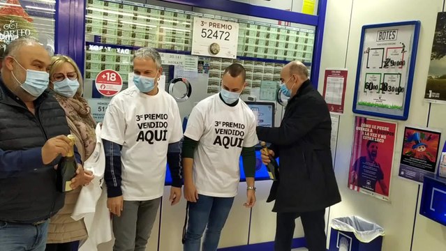 La Pecera de Oro reparte en Cuenca 250 décimos de un Tercer Premio