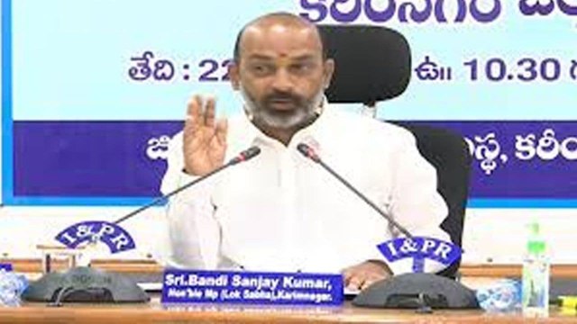 Bandi Sanjay - Welfare Schemes Should Be Available To All Who Are Eligible