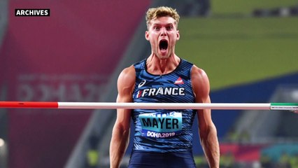 Athlétisme: Kevin Mayer confiant pour les JO de Tokyo