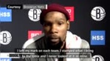 Durant not 'bigger than the team' in Brooklyn
