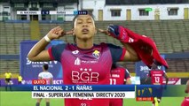 El Nacional se proclamó campeón de la Superliga femenina de fútbol