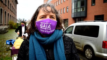 Des pâtes et 82.089 signatures pour dénoncer la gavage des canards en Wallonie (GAIA)