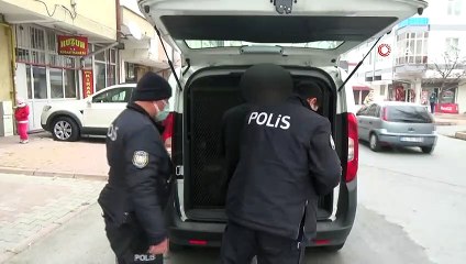 Kayseri’de hırsızlık yaptığı iddia edilen şahıs bina sakinleri tarafından yakalandı