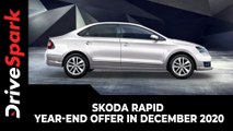 Skoda Rapid Year-End Offer In December 2020 | Exchange Bonus, Cash Discounts & More