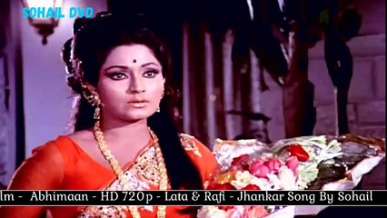 Teri Bindiya Re ((Jhankar)) Abhimaan 1973 - Lata & Rafi