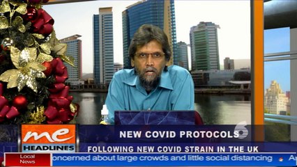 3 - Health Minister Terrence Deyalsingh on new Covid-19 strain [1 of 2]
