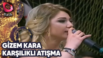 Gizem Kara Ve Sinan Yılmaz | Karşılıklı Atışma | Flash Tv