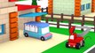 SUMMER CAMP RESTORATION - Tiny Trucks for Kids with Street Vehicles Bulldozer, Excavator & Crane