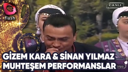 Gizem Kara Ve Sinan Yılmaz | Muhteşem Performans | Flash Tv