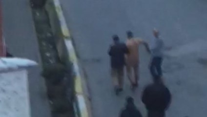 Çırılçıplak soyup halkalı sokaklarında dolaştırdılar