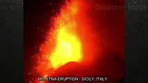 VOCANIC ERUPTION - MT. ETNA, SICILY, ITALY