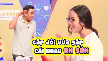 Cặp đôi VỪA MỞ MÀN CÃI NHAU UM SÙM không phân thắng bại làm Quyền Linh CHỈ BIẾT CÂM NÍN tại chổ