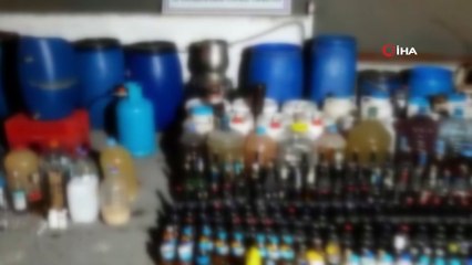 Bursa'da jandarmadan yılbaşı öncesi kaçak içki operasyonu