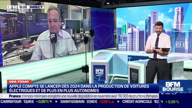 USA Today : Apple compte se lancer dès 2024 dans la production de voitures électriques et de plus en plus autonomes par Gregori Volokhine - 22/12