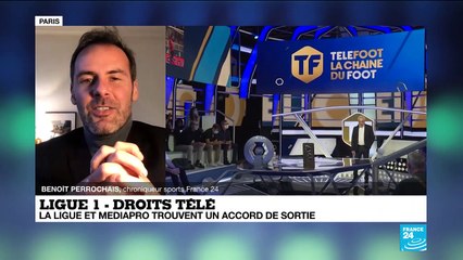 Droits TV de la Ligue 1: la page Mediapro est tournée, la balle dans le camp de Canal+